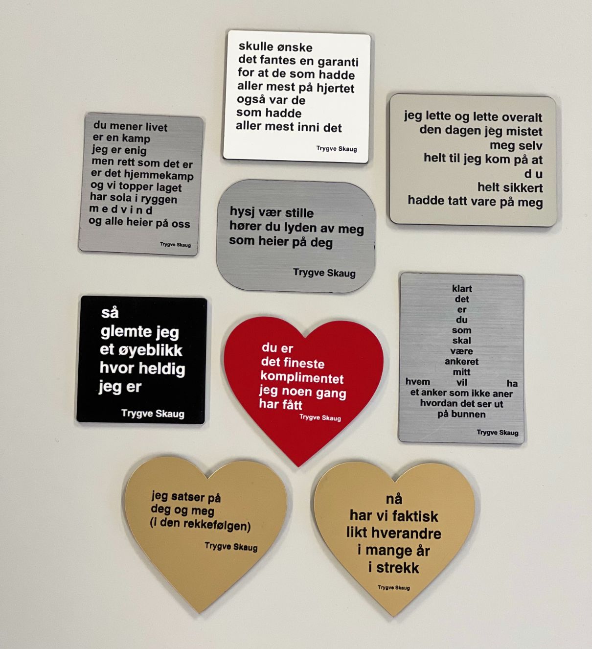 Kjøleskapsmagnet - Trygve Skaug