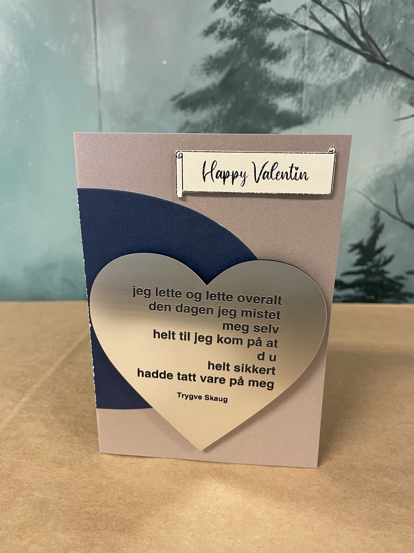 Anledningskort valentinsdag A5