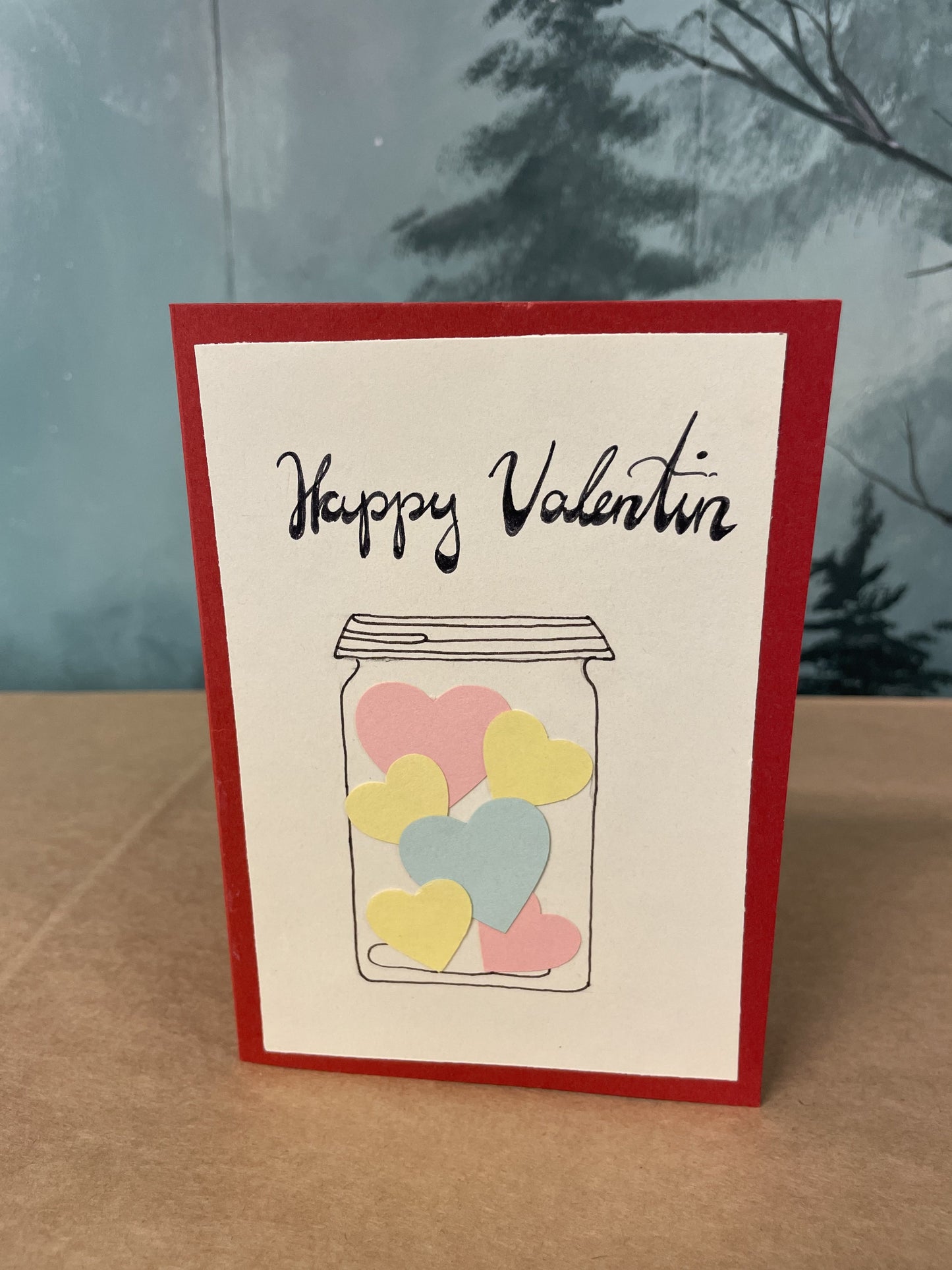 Anledningskort valentinsdag A5