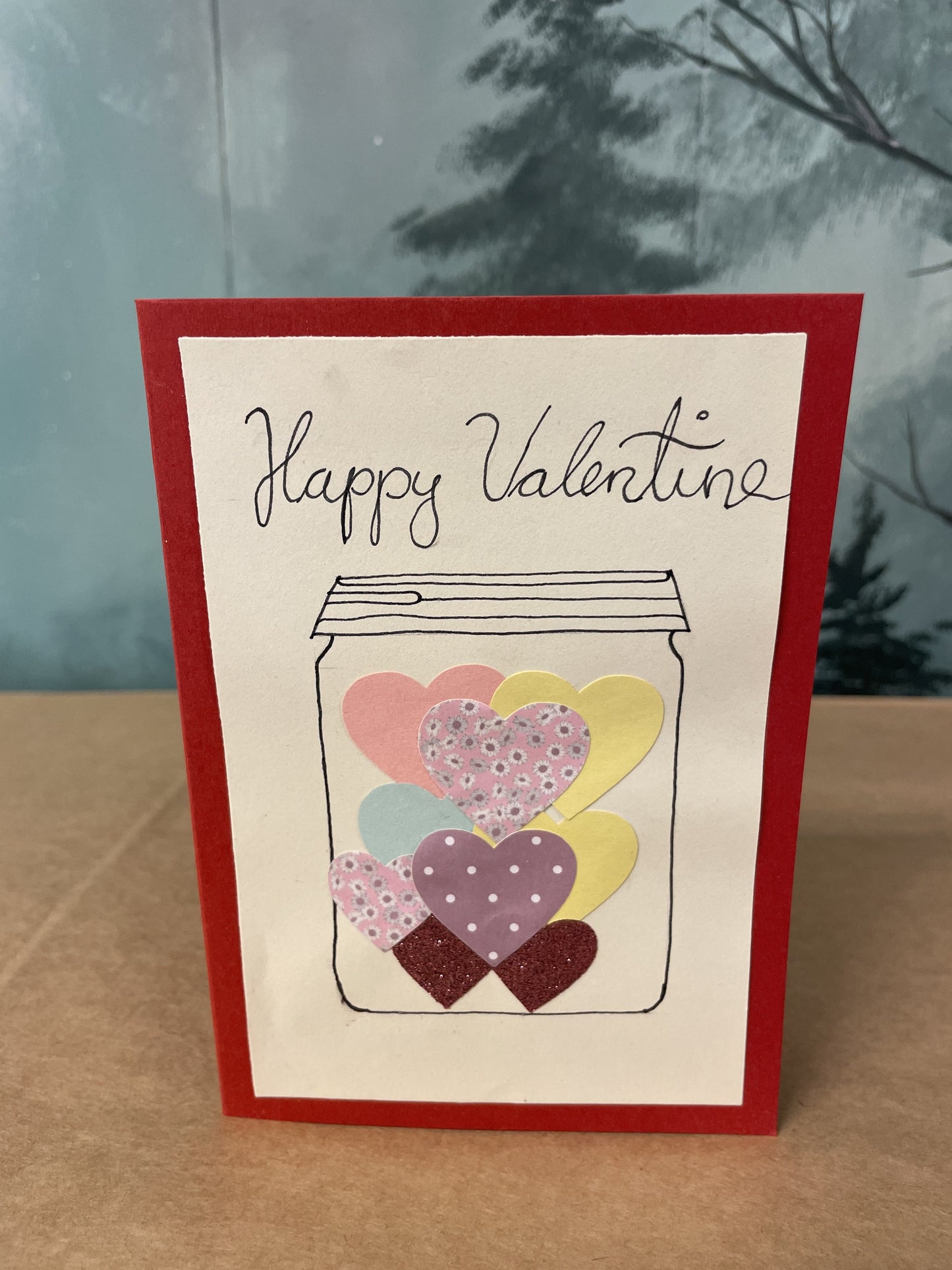 Anledningskort valentinsdag A5