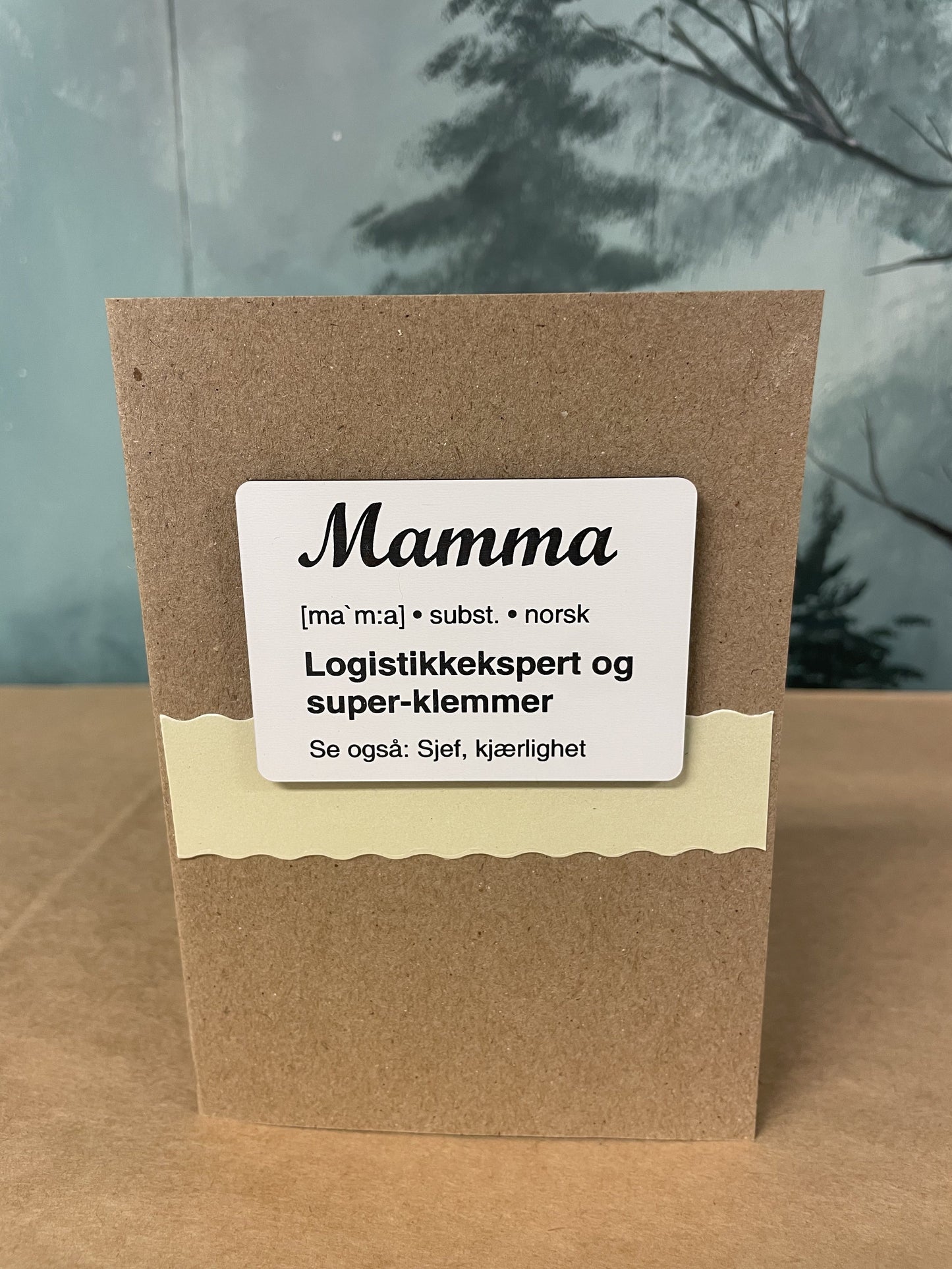 Anledningskort A5 morsdag