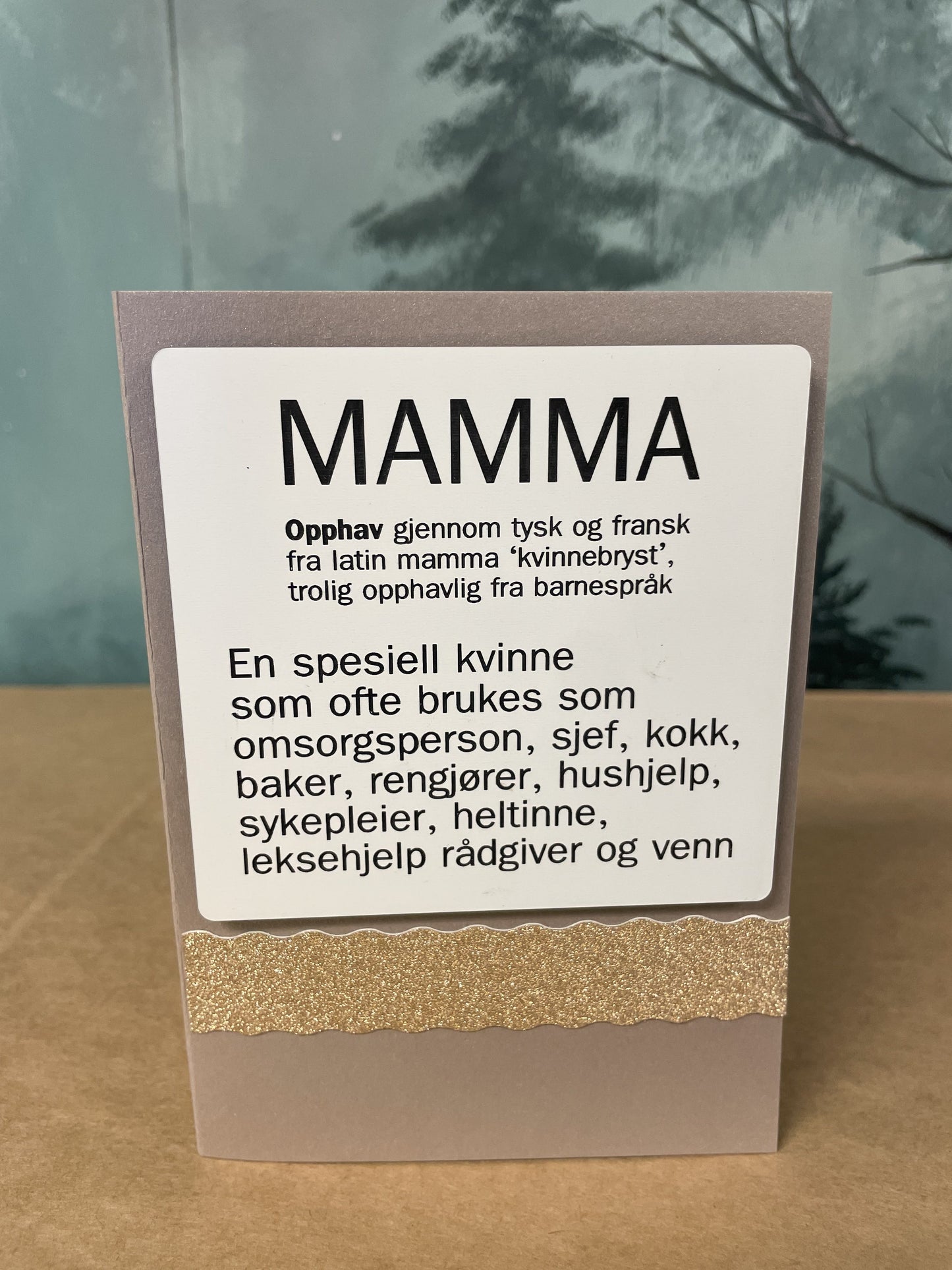 Anledningskort A5 morsdag