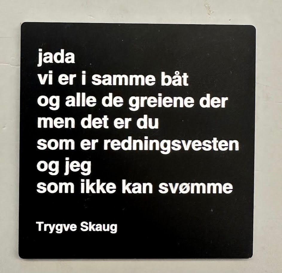 Kjøleskapsmagnet - Trygve Skaug