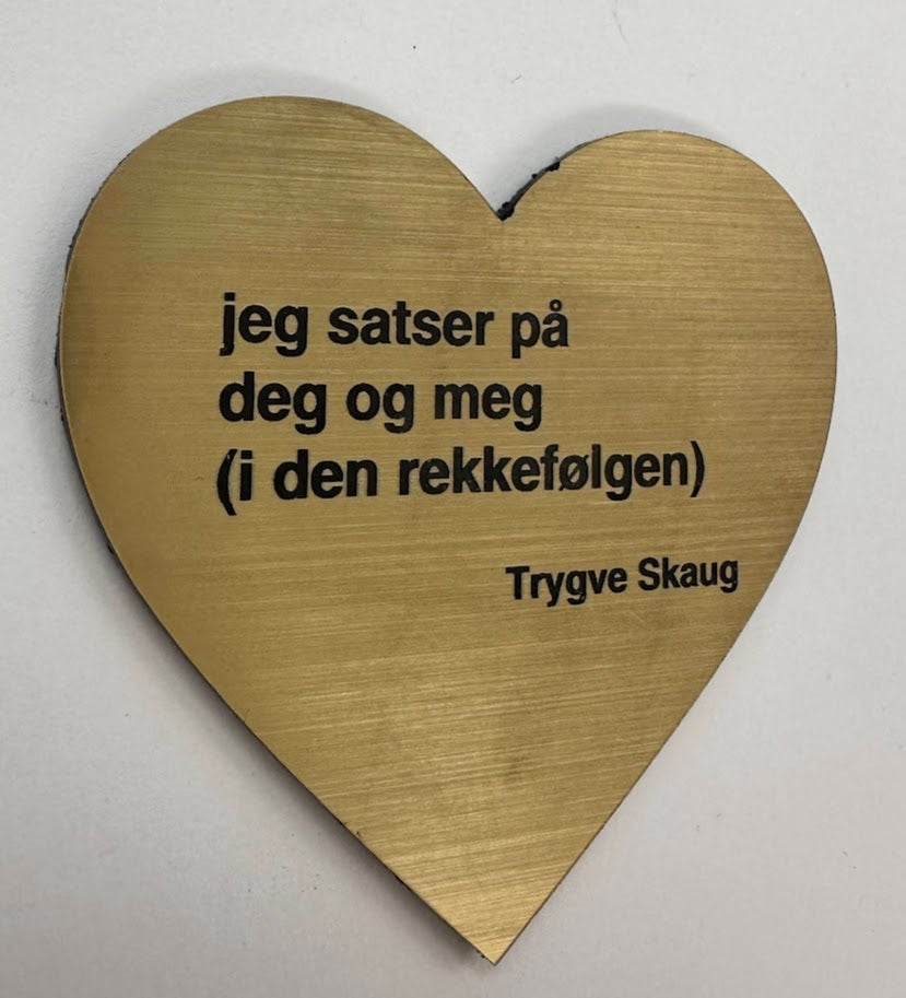 Kjøleskapsmagnet - Trygve Skaug