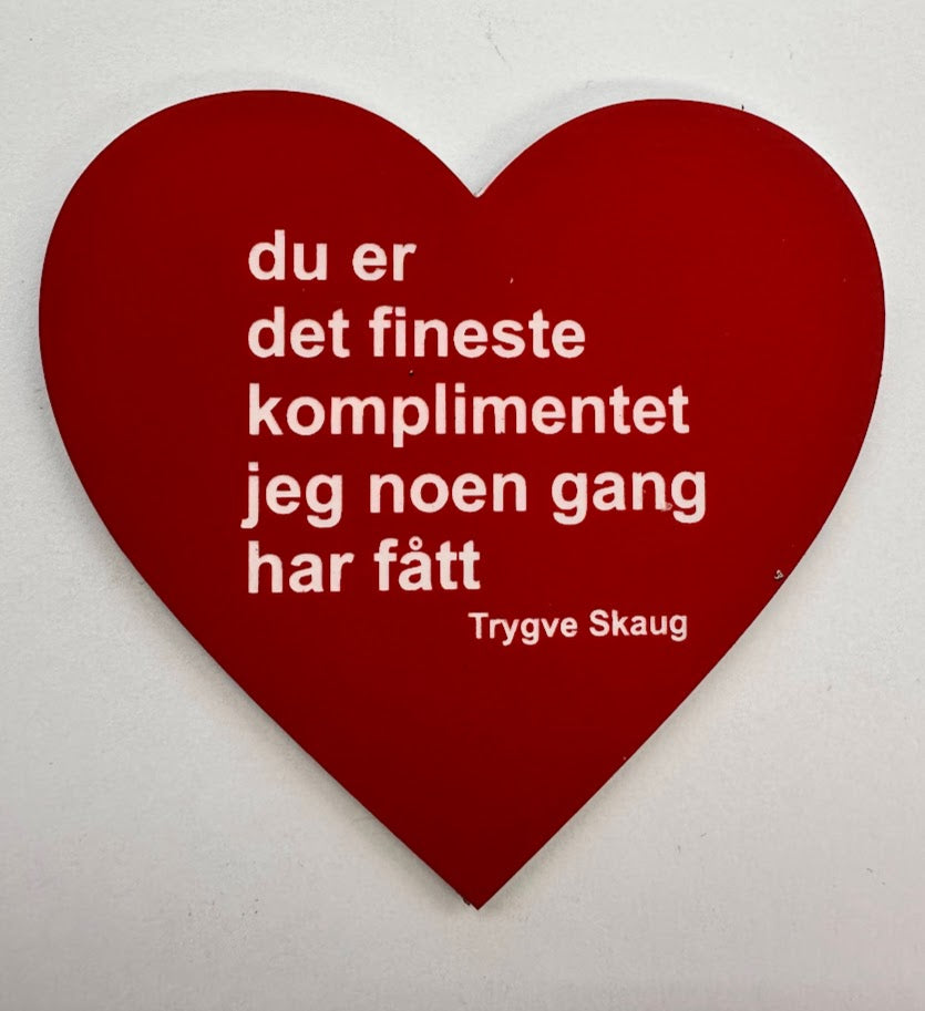 Kjøleskapsmagnet - Trygve Skaug