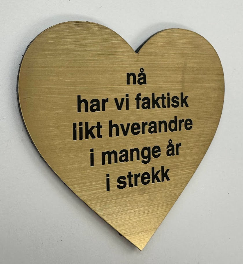 Kjøleskapsmagnet - Trygve Skaug